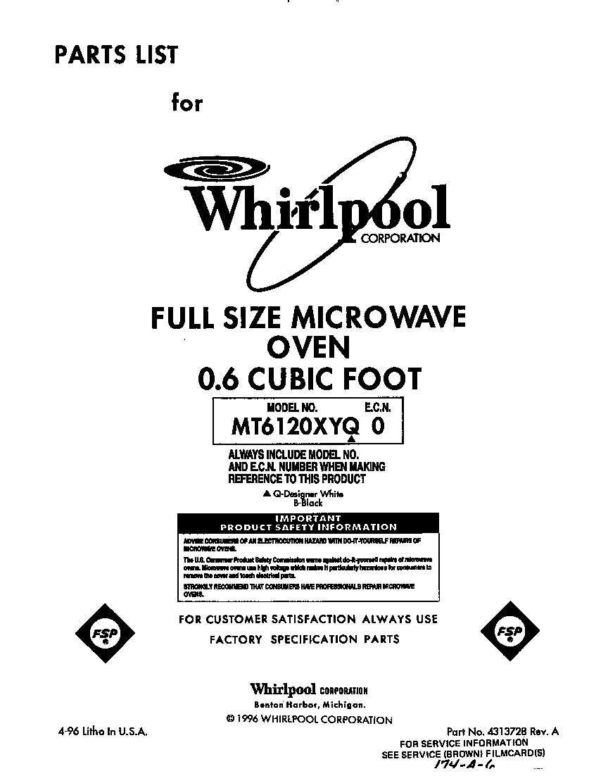 Front cover