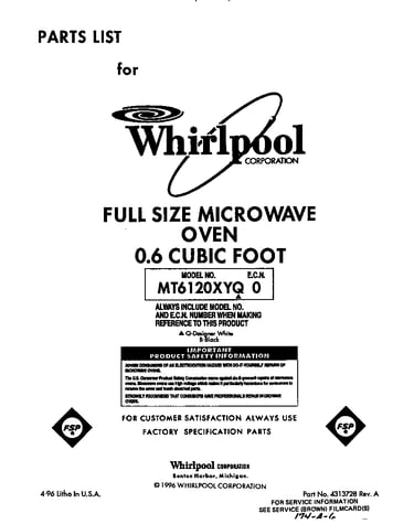 Front cover