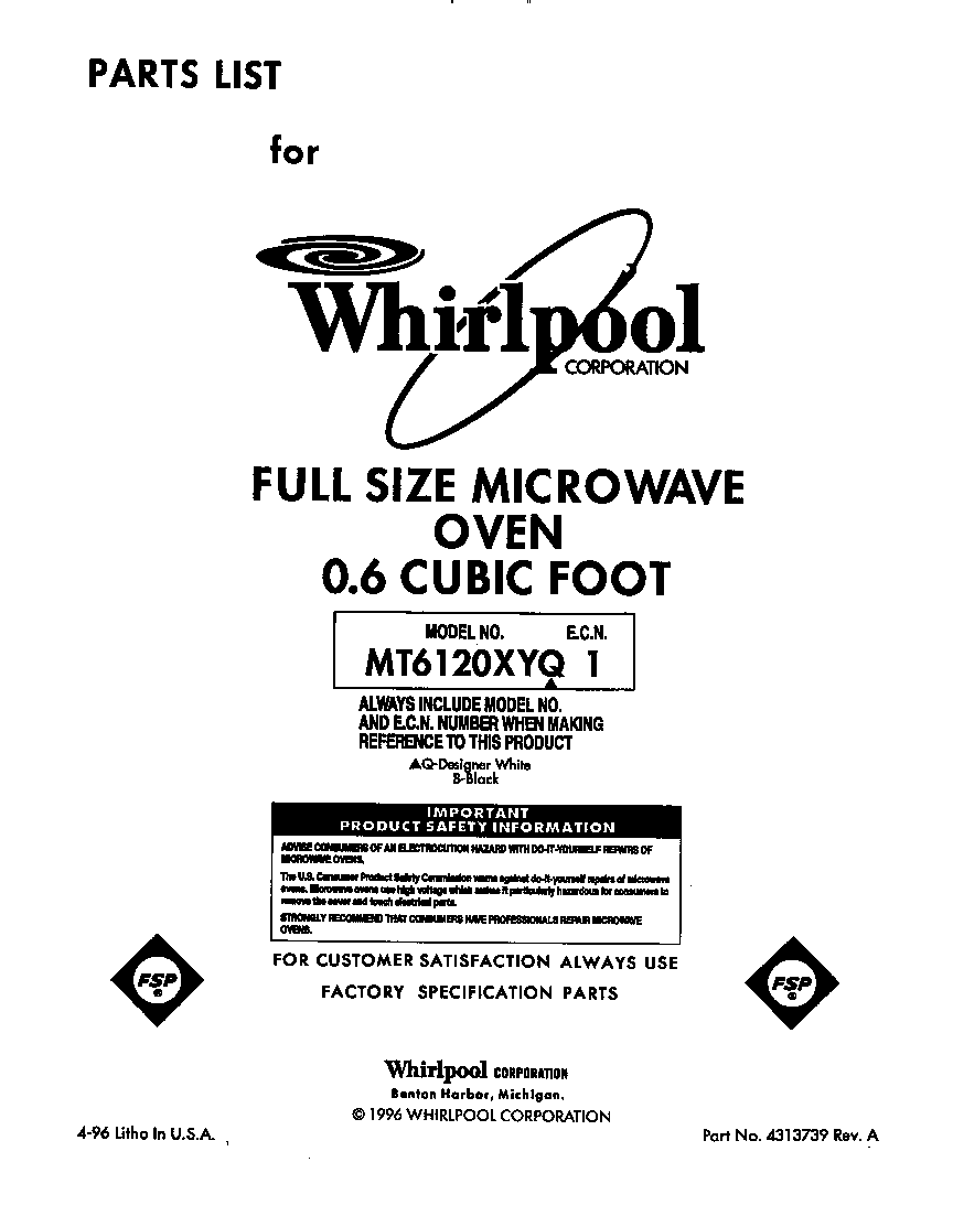Front cover