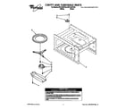 Whirlpool MT6120XYQ2 cavity and turntable diagram