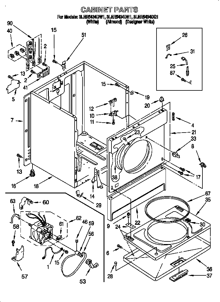 Parts diagram