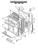 Refrigerator door