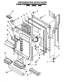 Refrigerator door