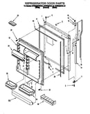Refrigerator door