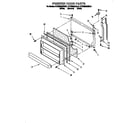 KitchenAid KTRS25QDWH01 freezer door diagram