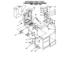 KitchenAid KTRS25QDWH01 dispenser front diagram