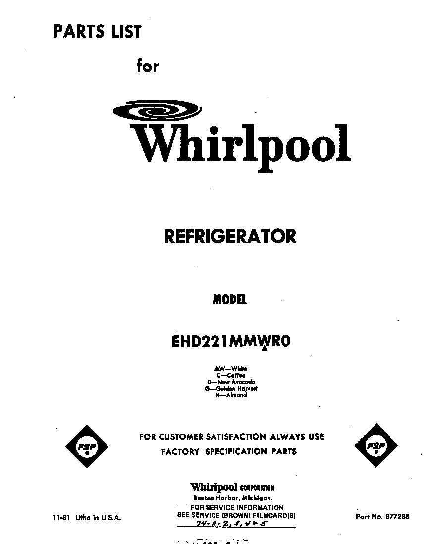 Front cover