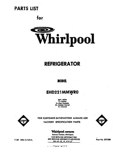 Front cover