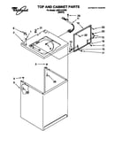 Top and cabinet
