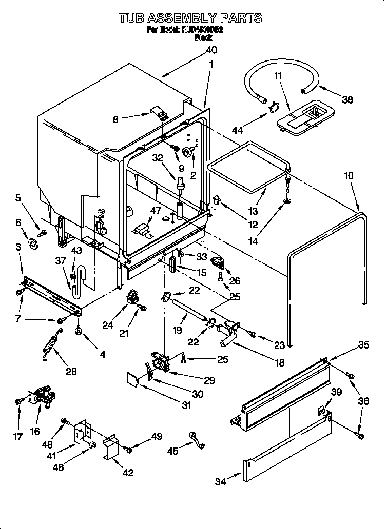 Tub assembly