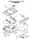 Cooktop and manifold