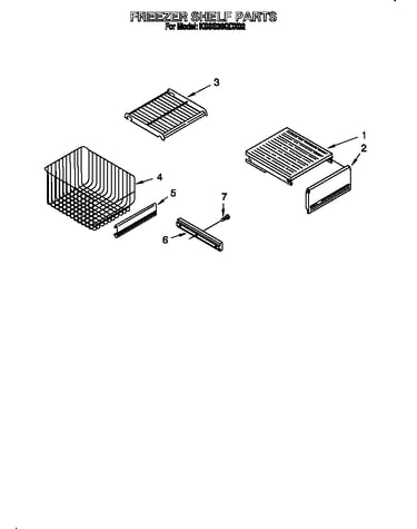 Freezer shelf