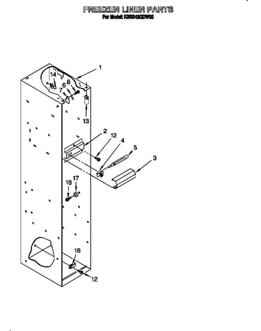 Freezer liner