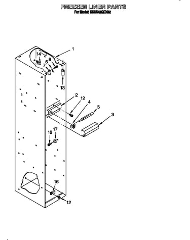 Freezer liner
