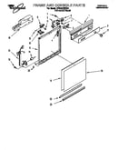 Frame and console
