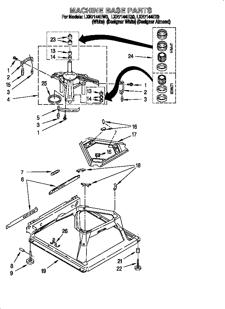 Machine base