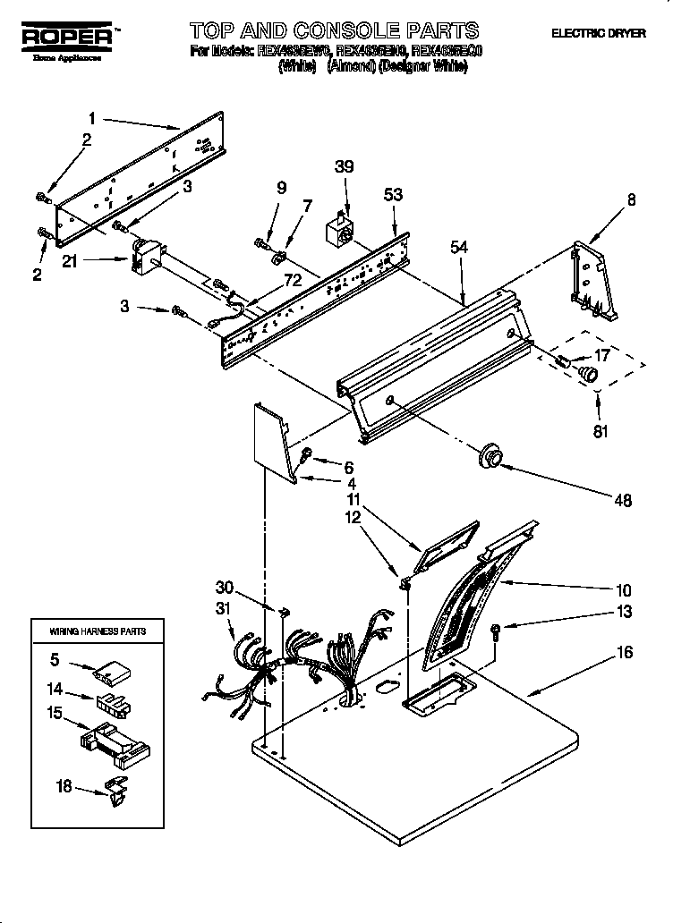 Parts diagram
