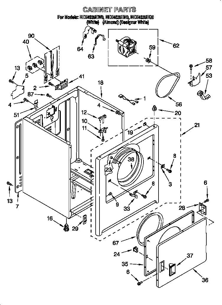 Parts diagram