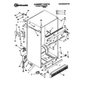 Bauknecht 3XKVN510001 cabinet diagram