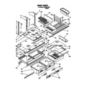 Bauknecht 3XKVN510001 shelf diagram
