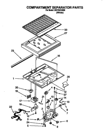 Compartment separator