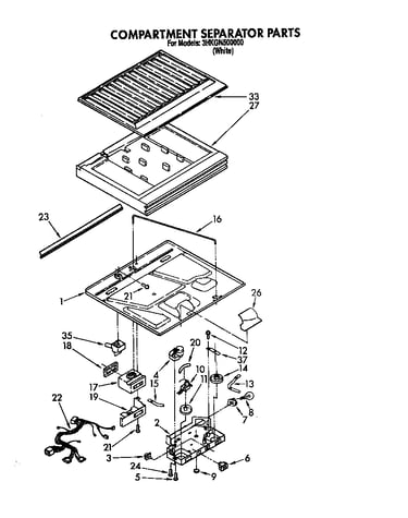 Compartment separator