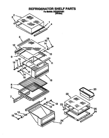 Refrigerator shelf