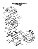 Refrigerator shelf