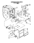 Dispenser front