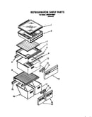 Refrigerator shelf