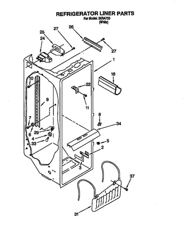 Refrigerator liner