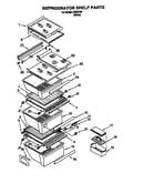 Refrigerator shelf