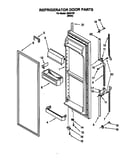 Refrigerator door