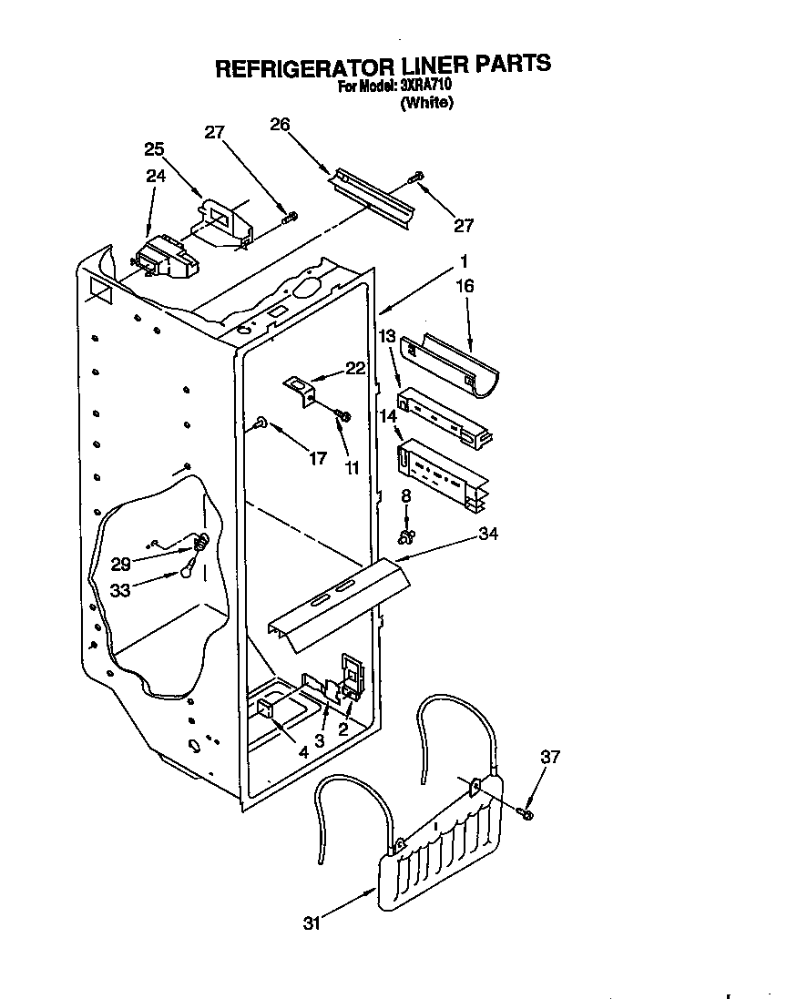 REFRIGERATOR LINER