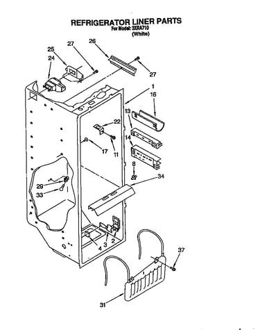 Refrigerator liner