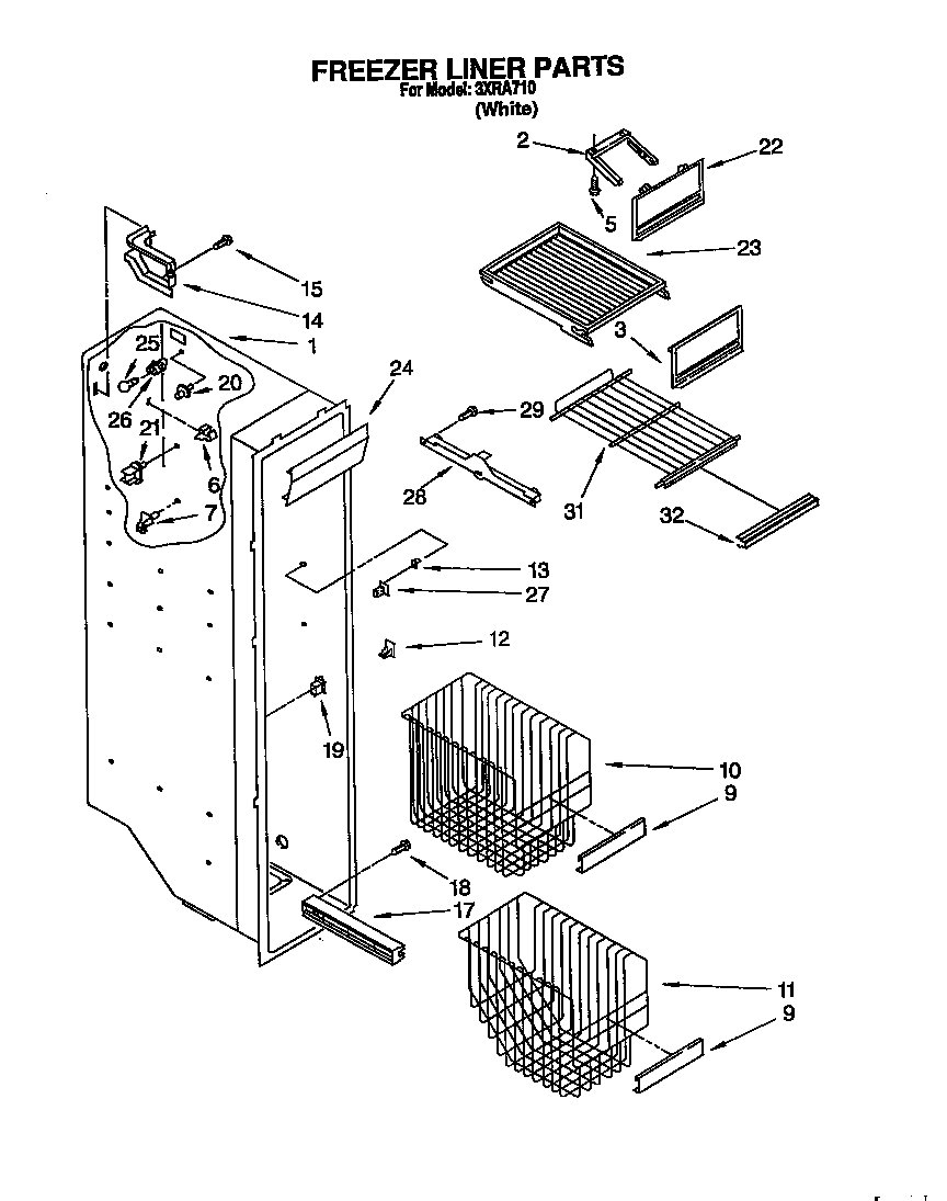 FREEZER LINER