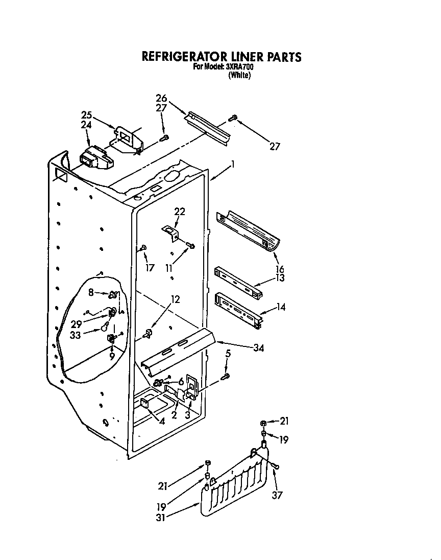 REFRIGERATOR LINER