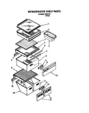Refrigerator shelf
