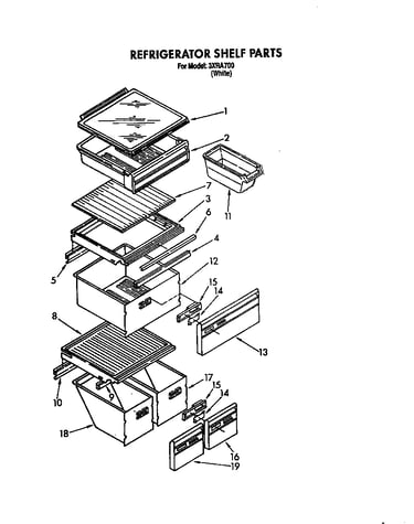 Refrigerator shelf