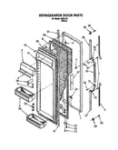 Refrigerator door