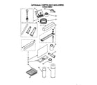 Whirlpool 51IMWEX1 optional parts (not included) diagram