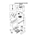 Whirlpool IC5E optional parts (not included) diagram