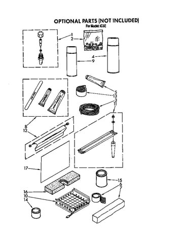 Optional parts (not included)