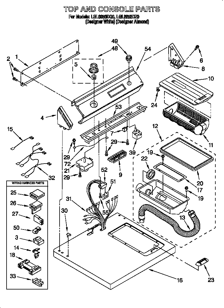 Top and console