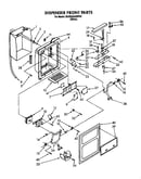 Dispenser front