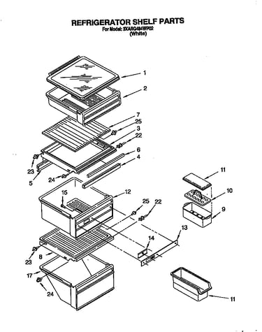 Refrigerator shelf