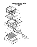 Refrigerator shelf
