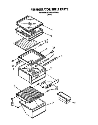 Refrigerator shelf