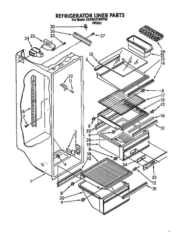 Refrigerator liner