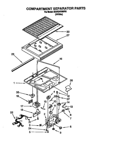 Compartment separator